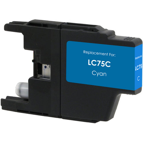 Compatible Brother LC75 Cyan InkJet Cartridge