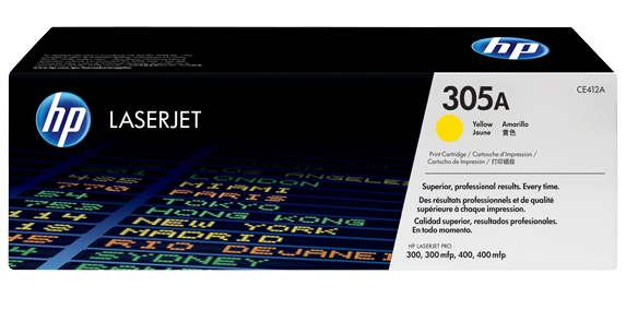 CE412A Yellow Toner Cartridge